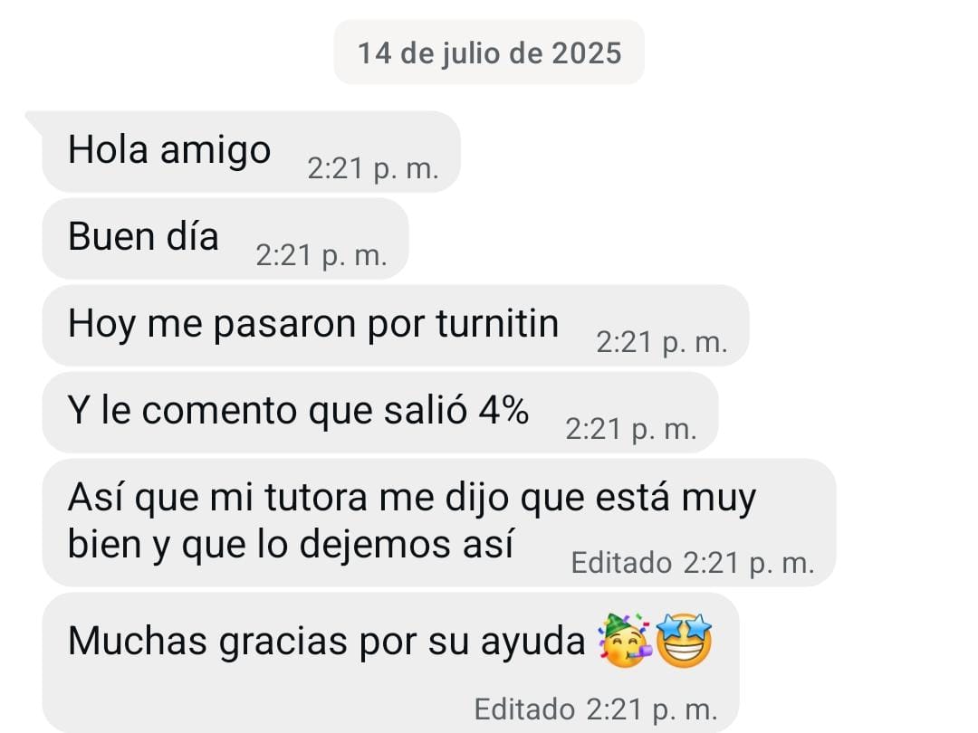 Reseña real de cliente EDUVA 24