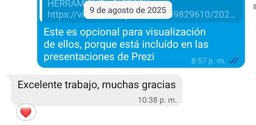 Reseña real de cliente EDUVA 21